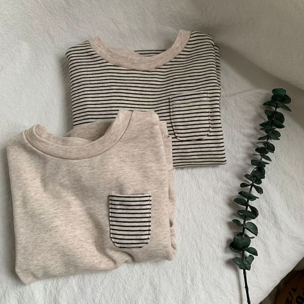 t-shirts autumn kids t shirts long sleeve for boy girls stripe blouse soft children tees toddler sweater baby outerwear clothes 230327, Blue
t-shirts autumn kids t shirts long sleeve for boy girls stripe blouse soft children tees toddler sweater baby outerwear clothes 230327, Blue