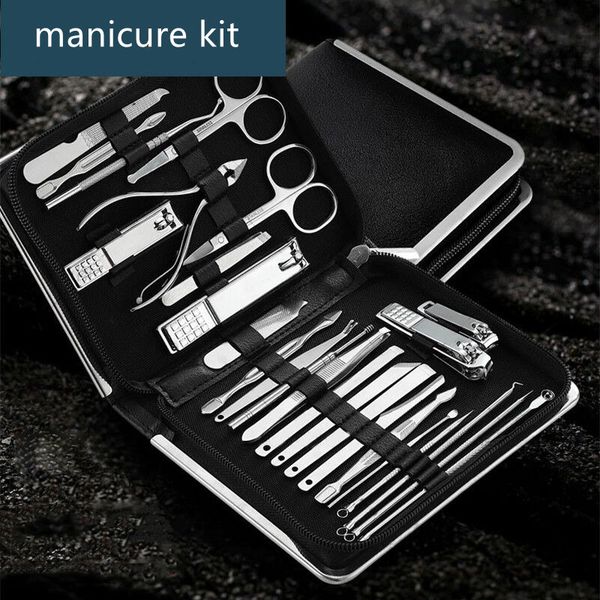 nail manicure set 11-26 pcs manicure set stainless steel nail clippers cuticle nipper pedicure care tool dead skin scissor cleaning grooming
nail manicure set 11-26 pcs manicure set stainless steel nail clippers cuticle nipper pedicure care tool dead skin scissor cleaning grooming