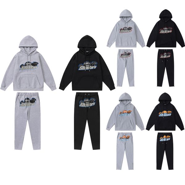 tracksuit trapstar brand printed sportswear men's t shirts 16 colors warm two pieces set loose hoodie sweatshirt pants jogging, Gray
tracksuit trapstar brand printed sportswear men's t shirts 16 colors warm two pieces set loose hoodie sweatshirt pants jogging, Gray
