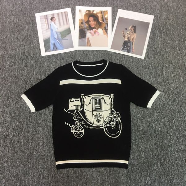 womens t shirt designer fashionl knits graphic tee shirts woman summer breathable knitted short sleeve stylish pattern women clothes, White
womens t shirt designer fashionl knits graphic tee shirts woman summer breathable knitted short sleeve stylish pattern women clothes, White