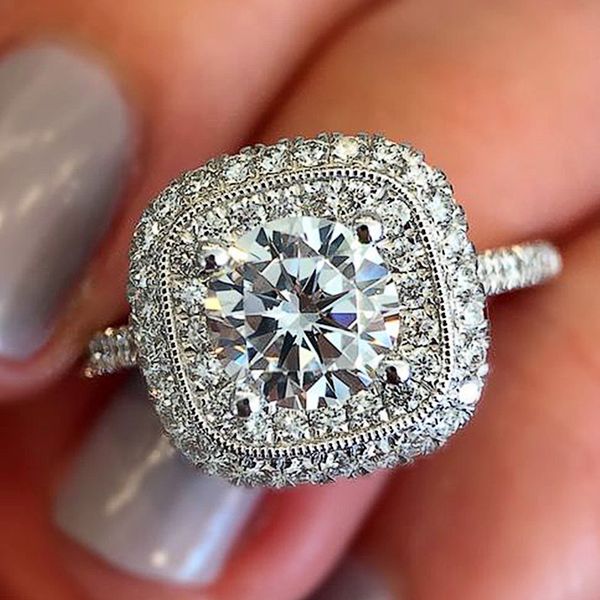vintage zircon finger ring white gold filled wedding band rings for women bridal promise engagement jewelry birthday gift, Slivery;golden
vintage zircon finger ring white gold filled wedding band rings for women bridal promise engagement jewelry birthday gift, Slivery;golden