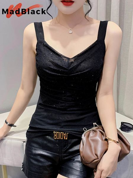 camisoles tanks madblack summer european style mesh vest chic v-neck draped shiny women sleeveless casual all match t25910l 230327, Black;white
camisoles tanks madblack summer european style mesh vest chic v-neck draped shiny women sleeveless casual all match t25910l 230327, Black;white