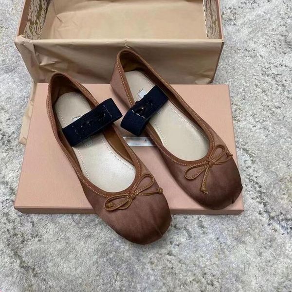miu shoes ballet new women's satin bow comfortable casual flat shoes ladies and girls holiday stretch mary jane 1625, Black
miu shoes ballet new women's satin bow comfortable casual flat shoes ladies and girls holiday stretch mary jane 1625, Black