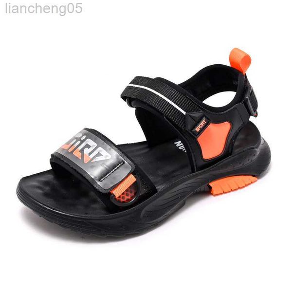 sandals summer toddler boy girl air cushion genuine leather beach sandals little kid big children river open toe sport casual shoes w0327, Black;red
sandals summer toddler boy girl air cushion genuine leather beach sandals little kid big children river open toe sport casual shoes w0327, Black;red