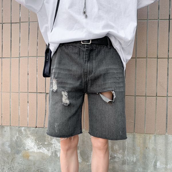 men's shorts fashion ripped denim shorts men's summer thin casual straight streetwear hole youth male knee length short jeans blue, White;black
men's shorts fashion ripped denim shorts men's summer thin casual straight streetwear hole youth male knee length short jeans blue, White;black