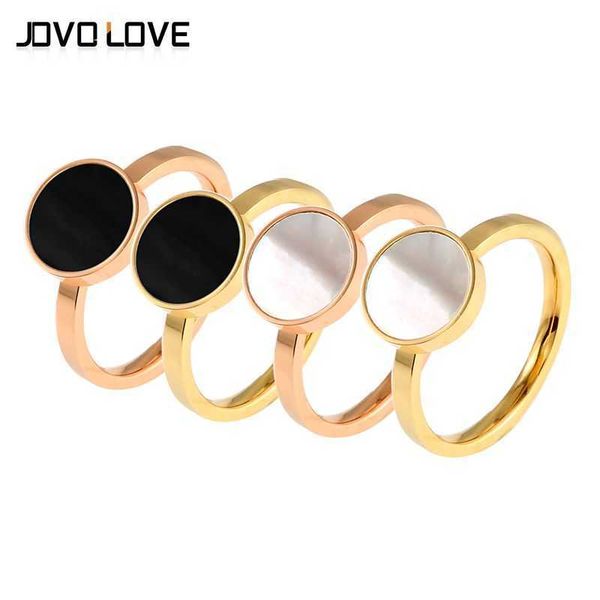 band rings msx gold plated stainless steel ring black white shell natural stone rings luxury wedding bridal lover rings for women g230327, Silver
band rings msx gold plated stainless steel ring black white shell natural stone rings luxury wedding bridal lover rings for women g230327, Silver