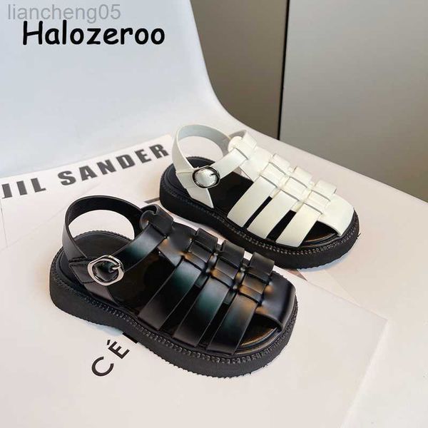 sandals new 2022 summer kids beach sandals baby girls brand weave shoes children leather casual sandalias boys fashion gladiator shoes w0327, Black;red
sandals new 2022 summer kids beach sandals baby girls brand weave shoes children leather casual sandalias boys fashion gladiator shoes w0327, Black;red