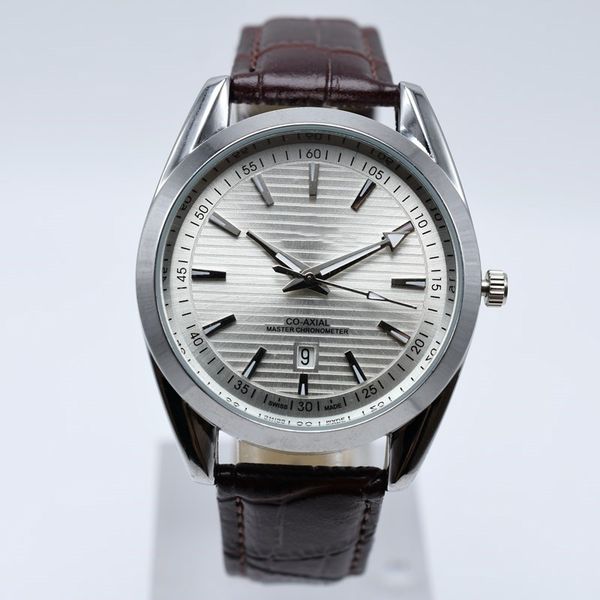 men watches fashion leisure luxury quartz watch man steel band watches brand male clock design military wristwatches, Slivery;brown
men watches fashion leisure luxury quartz watch man steel band watches brand male clock design military wristwatches, Slivery;brown