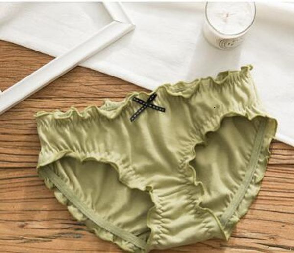 women's panties 10pcs/lot korean style woman cotton ruffles underwear female solid bowknot brief 230327, Black;pink
women's panties 10pcs/lot korean style woman cotton ruffles underwear female solid bowknot brief 230327, Black;pink