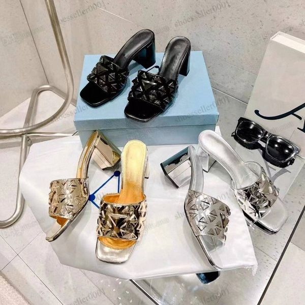 2023 classic medium thick heel womens slippers sandals triangle buckle decoration luxury designer soft sheepskin mule street style factory s, Black
2023 classic medium thick heel womens slippers sandals triangle buckle decoration luxury designer soft sheepskin mule street style factory s, Black