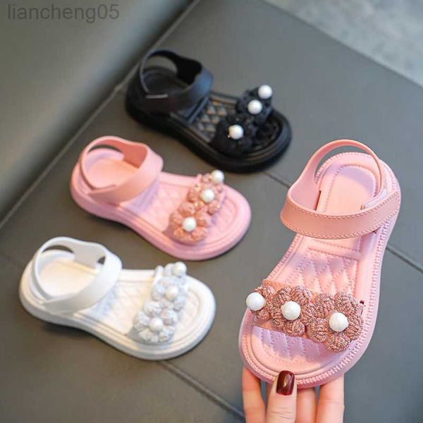 sandals princess flowers girls sandals summer pearl solid pvc sandals for children soft sole non slip footwear kids beach shoes w0327, Black;red
sandals princess flowers girls sandals summer pearl solid pvc sandals for children soft sole non slip footwear kids beach shoes w0327, Black;red