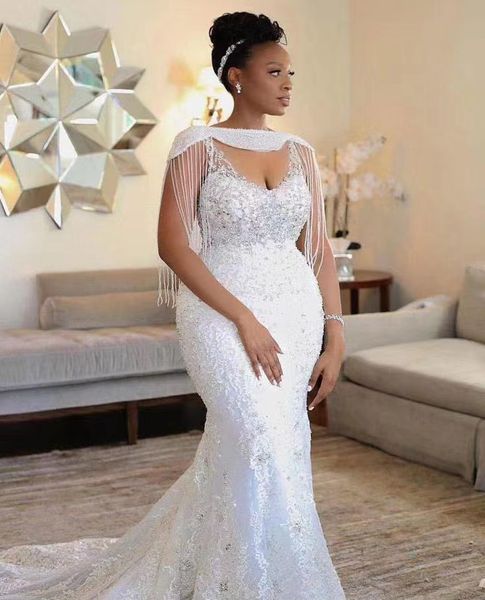 2023 beaded tassels mermaid wedding dresses vintage appliqued lace button long sleeves tiered ruffles back bride gowns vestidos de novia rob, White
2023 beaded tassels mermaid wedding dresses vintage appliqued lace button long sleeves tiered ruffles back bride gowns vestidos de novia rob, White