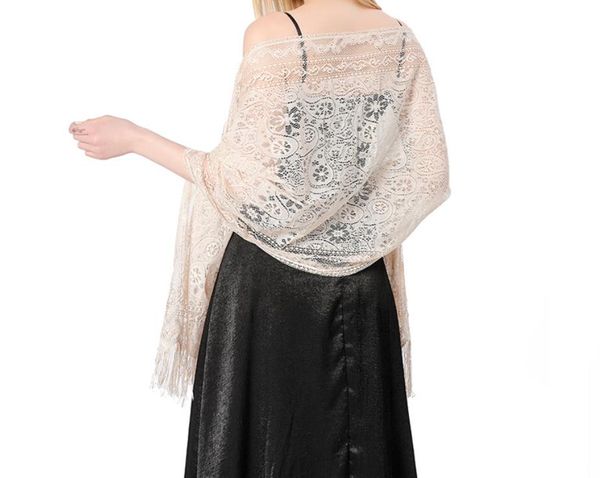 women's lace shawls wraps others apparel formal evening party dress floral lightweight fringe stole bride bridesmaid veil for wedding, Black;white
women's lace shawls wraps others apparel formal evening party dress floral lightweight fringe stole bride bridesmaid veil for wedding, Black;white