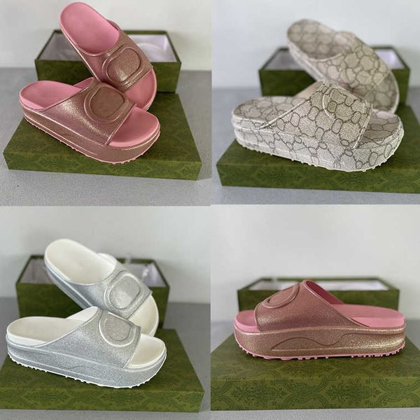 designer womens platform sandals rubber slides men anti-slip slippers luxury flat thick bottom beach flip flops multi-season and multi-place, Black
designer womens platform sandals rubber slides men anti-slip slippers luxury flat thick bottom beach flip flops multi-season and multi-place, Black