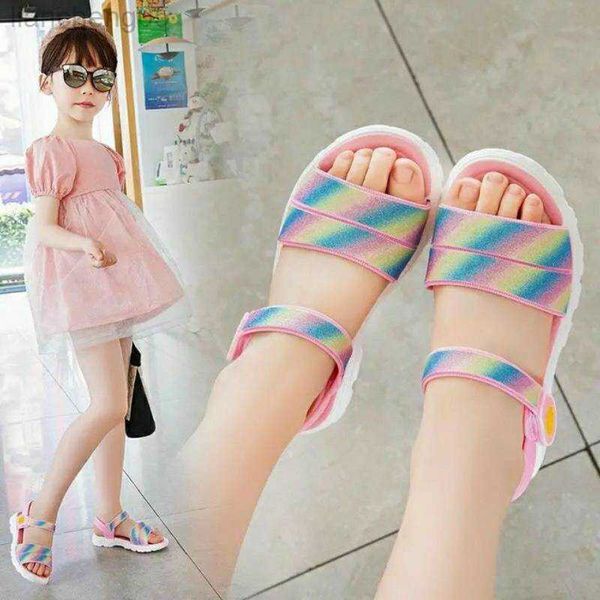 sandals sandals for girls sandalen 2 8 years rainbow sandal summer kids beach shoes girl fashion princess flip-flops children flats shoe w03, Black;red
sandals sandals for girls sandalen 2 8 years rainbow sandal summer kids beach shoes girl fashion princess flip-flops children flats shoe w03, Black;red