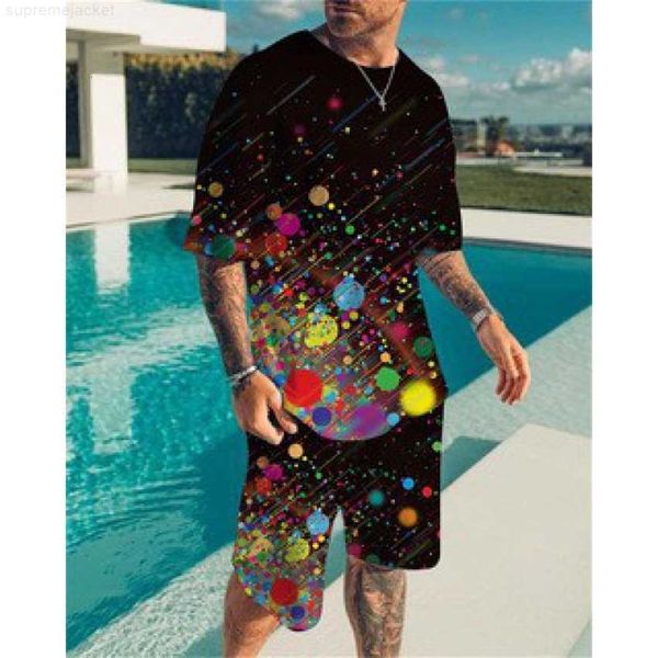 fashion tracksuit summer clothes 2023 summer new trend 3d digital printing short sleeve men's casual beach pants set, White;black
fashion tracksuit summer clothes 2023 summer new trend 3d digital printing short sleeve men's casual beach pants set, White;black