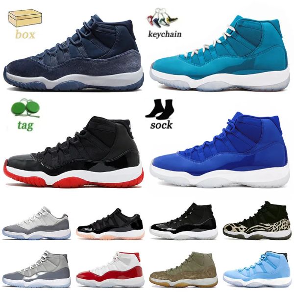with box 11 cherry basketball shoes 11s og mens women trainers j11 bred high cement grey bleached coral cap and gown pantone midnight navy s
with box 11 cherry basketball shoes 11s og mens women trainers j11 bred high cement grey bleached coral cap and gown pantone midnight navy s