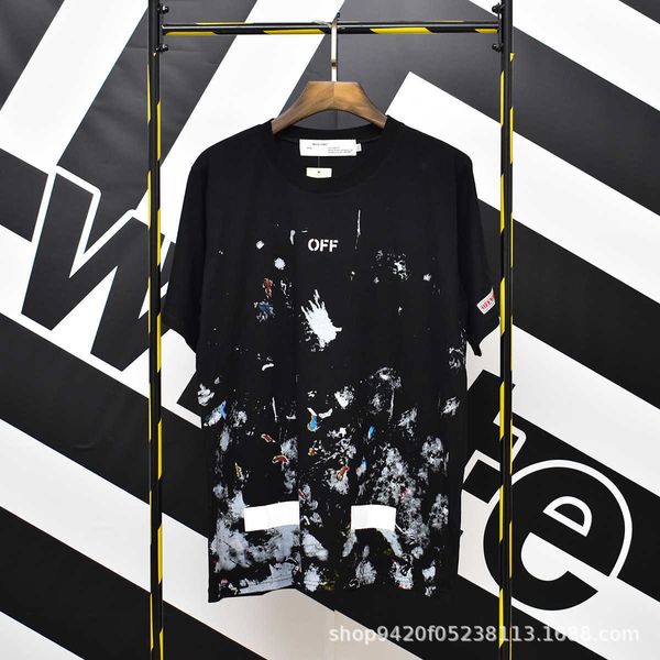men's t-shirts chao brand off fireworks graffiti short sleeve t-shirt ow white casual crew neck t-shirt, White;black
men's t-shirts chao brand off fireworks graffiti short sleeve t-shirt ow white casual crew neck t-shirt, White;black
