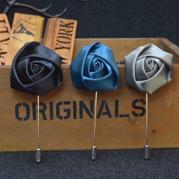 pins brooches 12pcslot handmade fabric rose brooch pins for men's clothing accessories fashion suit flower pins and brooches 18 colors, Gray
pins brooches 12pcslot handmade fabric rose brooch pins for men's clothing accessories fashion suit flower pins and brooches 18 colors, Gray