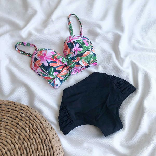 women's high-waist swimsuit two-piece set push-up bra bikini oversized beach wear summer 2023
women's high-waist swimsuit two-piece set push-up bra bikini oversized beach wear summer 2023