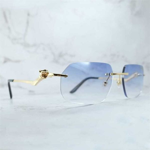 designer men's and women's beach couple sunglasses 20% off mens panther rimless trending glasses retro classic shades eyewear for, White;black
designer men's and women's beach couple sunglasses 20% off mens panther rimless trending glasses retro classic shades eyewear for, White;black