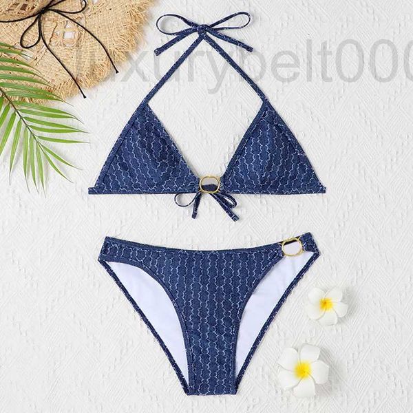 women's swimwear designer letter jacquard textile triangle designers lady swim bra women bikini set with metal chain quick dry beach we, White;black
women's swimwear designer letter jacquard textile triangle designers lady swim bra women bikini set with metal chain quick dry beach we, White;black