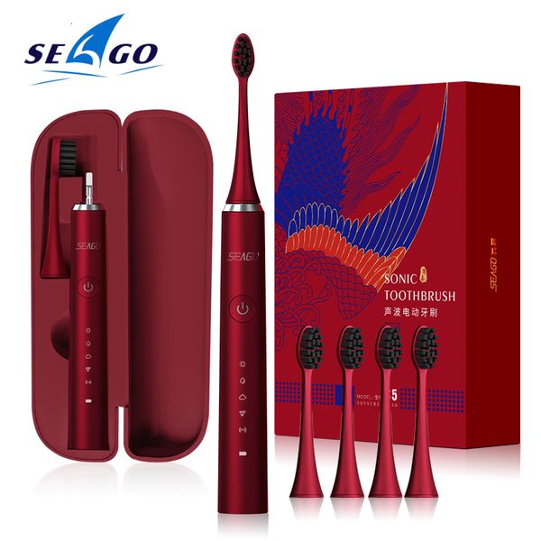 toothbrush seago sonic electric toothbrush electric toothbrush with travel case 5 modes rechargeable whitening teeth waterproof brush 230327
toothbrush seago sonic electric toothbrush electric toothbrush with travel case 5 modes rechargeable whitening teeth waterproof brush 230327