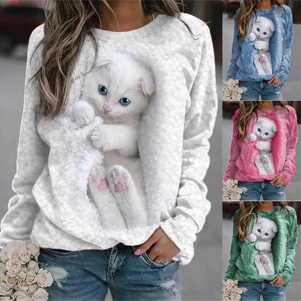 designer hoodie fashion spring and summer loose print long-sleeved coat cute pullover, Black
designer hoodie fashion spring and summer loose print long-sleeved coat cute pullover, Black
