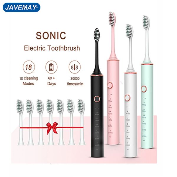 toothbrush tooth brush ipx7 waterproof ultrasonic sonic electric toothbrush 18 gear smart timer usb fast charging toothbrush j272 230327
toothbrush tooth brush ipx7 waterproof ultrasonic sonic electric toothbrush 18 gear smart timer usb fast charging toothbrush j272 230327