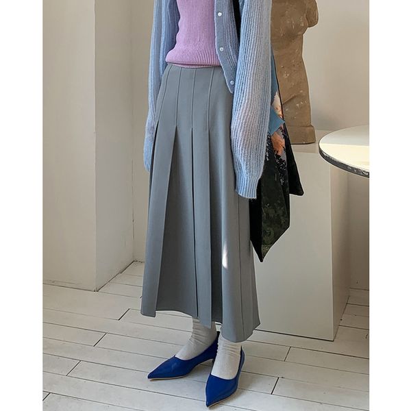 skirts m five soul early spring high waist skirt women's versatile slim medium length a-line pleated skirt 230327, Black
skirts m five soul early spring high waist skirt women's versatile slim medium length a-line pleated skirt 230327, Black