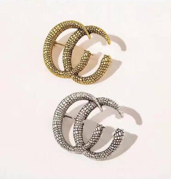 vintage designer brand double letter brooches simple men women old gold silver metal brooch sweater suit brought pin 7925329, Gray
vintage designer brand double letter brooches simple men women old gold silver metal brooch sweater suit brought pin 7925329, Gray