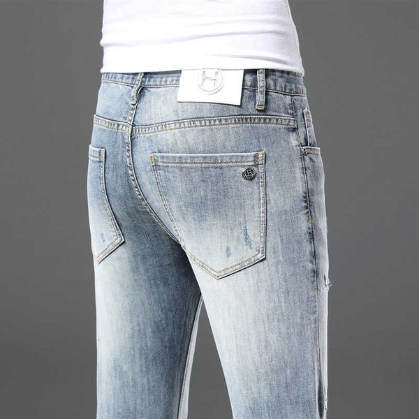 spring product european thin blue grey hole jeans men's simple fashion trend versatile slim straight pants
spring product european thin blue grey hole jeans men's simple fashion trend versatile slim straight pants