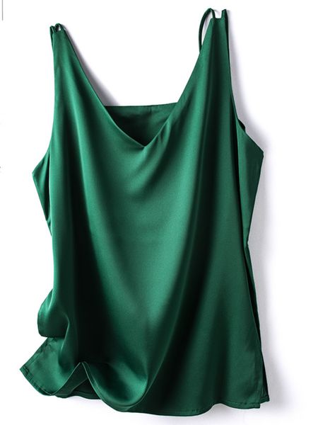 camisoles tanks women's summer chiffon blouses sleeveless basic v neck satin fashion satin silk spaghetti strap women elegant blouses 2, Black;white
camisoles tanks women's summer chiffon blouses sleeveless basic v neck satin fashion satin silk spaghetti strap women elegant blouses 2, Black;white
