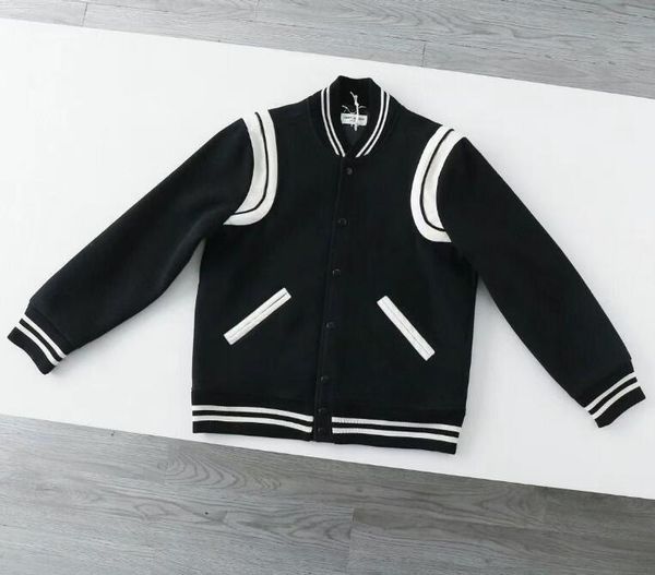 black saint paris baseball jackets long sleeve men designer jacket spring mens coats, Black;brown
black saint paris baseball jackets long sleeve men designer jacket spring mens coats, Black;brown