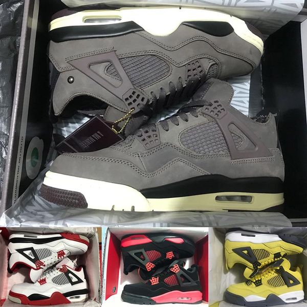 fashion basketball shoes for men women metallic green white oreo fire red bred 4s trainer sport sneakers hvoc
fashion basketball shoes for men women metallic green white oreo fire red bred 4s trainer sport sneakers hvoc