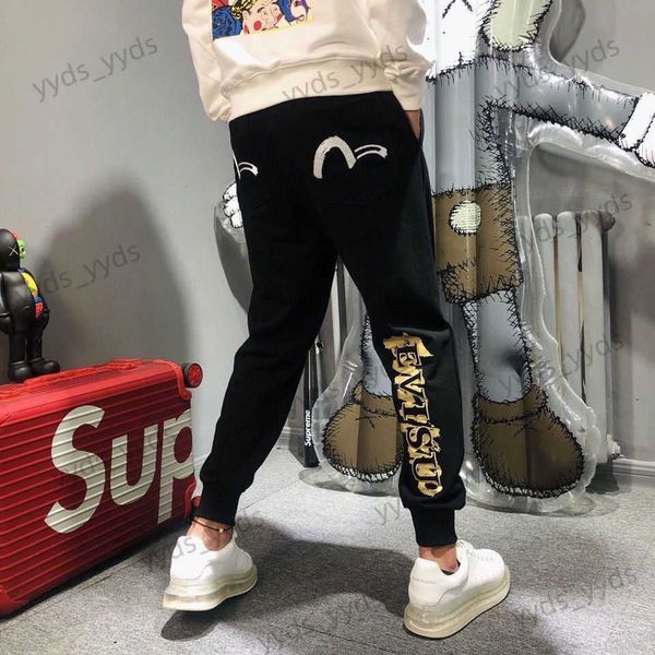 men's pants new style sanitary pants with gilded embroidery and printed loose casual pants for men and women t230327, Black
men's pants new style sanitary pants with gilded embroidery and printed loose casual pants for men and women t230327, Black