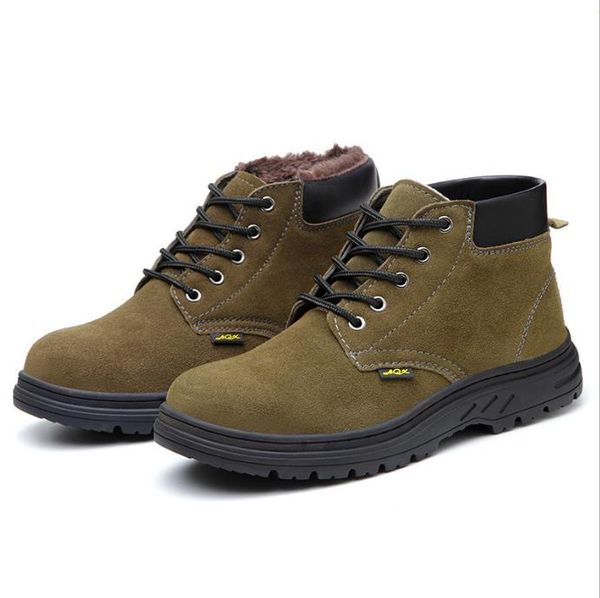 construction site safety protective shoes suede leather anti-puncture anti-injury mid-work shoes
construction site safety protective shoes suede leather anti-puncture anti-injury mid-work shoes