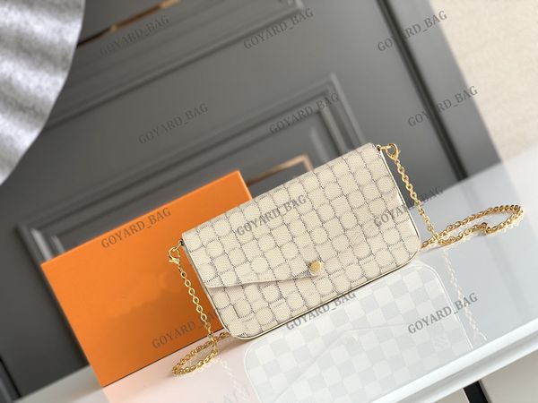 n63106 felicie pochette designer woman damier envelope flap bag chain strap shoulder clutch leather chek crossbody bags lady luxury monogram
n63106 felicie pochette designer woman damier envelope flap bag chain strap shoulder clutch leather chek crossbody bags lady luxury monogram