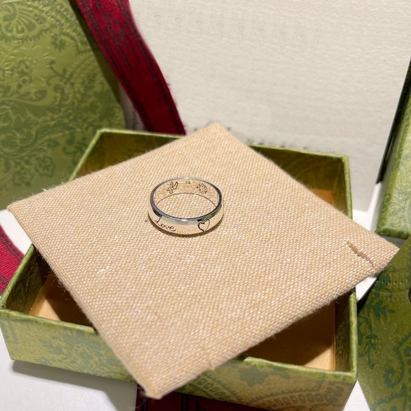 woman band rings designer fashion gouble g wedding ring luxury jewelry women men gift ggity 4545, Silver
woman band rings designer fashion gouble g wedding ring luxury jewelry women men gift ggity 4545, Silver