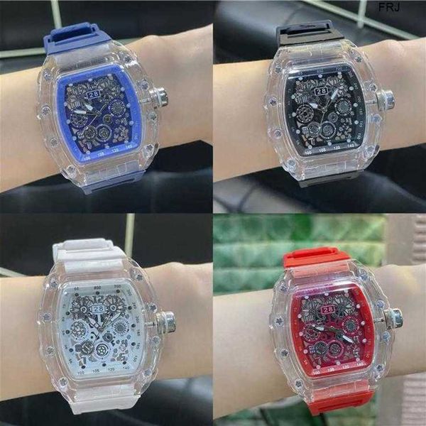 watches designer richads mile miller mens and womens transparent plastic case barrel shaped large hollow out dial quartz silicone tape frj, Slivery;black
watches designer richads mile miller mens and womens transparent plastic case barrel shaped large hollow out dial quartz silicone tape frj, Slivery;black