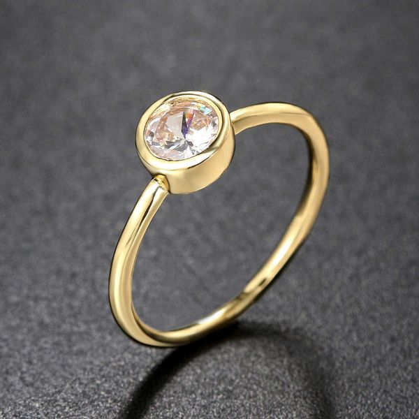 band rings minimalist crystal promise ring for women simple round cubic zirconia rose gold color accessories dainty jewelry wholesale r010 g, Silver
band rings minimalist crystal promise ring for women simple round cubic zirconia rose gold color accessories dainty jewelry wholesale r010 g, Silver