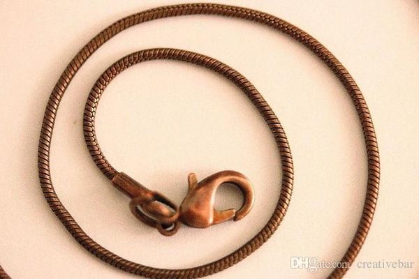 1mm antique copper smooth snake chain necklace jewelry 16-24" chains mix size bulk, Silver
1mm antique copper smooth snake chain necklace jewelry 16-24" chains mix size bulk, Silver