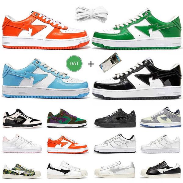 2022 bapestas baped men women casual shoes sneaker bapesta fashion sk8 sta camo black white green red orange camouflage mens trainer sports
2022 bapestas baped men women casual shoes sneaker bapesta fashion sk8 sta camo black white green red orange camouflage mens trainer sports