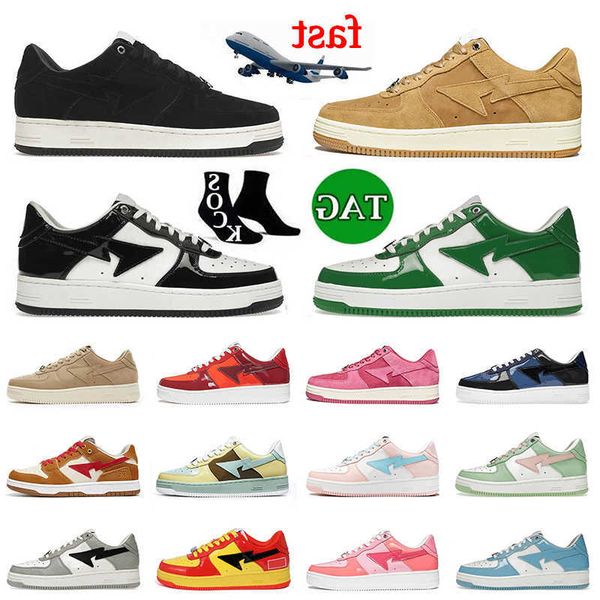 2023 designer running shoes sk8 sta mens women trainers beige black white green patent color camo combo blue pastel green nostalgic yellow g
2023 designer running shoes sk8 sta mens women trainers beige black white green patent color camo combo blue pastel green nostalgic yellow g