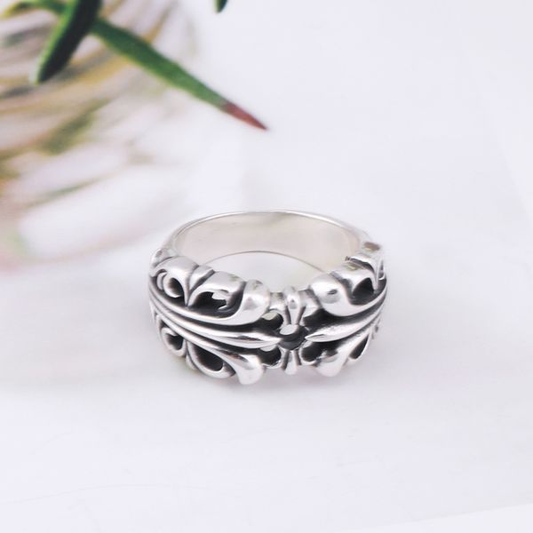 a60 s925 sterling silver ring fashion retro personality hollow out cross flower letter net red versatile punk style jewelry gift for lovers
a60 s925 sterling silver ring fashion retro personality hollow out cross flower letter net red versatile punk style jewelry gift for lovers
