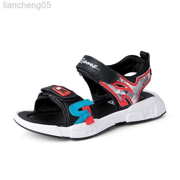 sandals 2022 footwear for boy children sandal summer spring shoes kid's casual round toe shoes fashion sandals solid non-slip flat w032, Black;red
sandals 2022 footwear for boy children sandal summer spring shoes kid's casual round toe shoes fashion sandals solid non-slip flat w032, Black;red