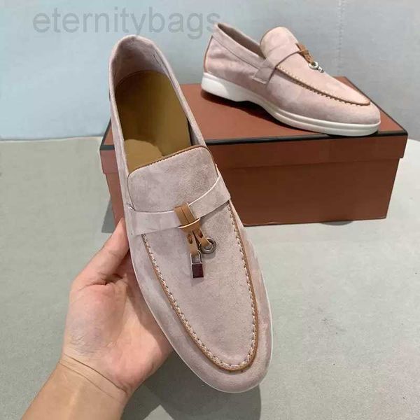 casual comfortable womens dress shoes cashmere leather matching edging flat heel loafers beef tendon bottom classic women shoe loro piana, Black
casual comfortable womens dress shoes cashmere leather matching edging flat heel loafers beef tendon bottom classic women shoe loro piana, Black