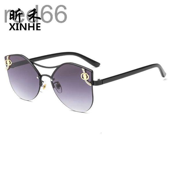 sunglasses designer new fashion frameless metal diamond glasses women's versatile cat eye mg9a, White;black
sunglasses designer new fashion frameless metal diamond glasses women's versatile cat eye mg9a, White;black
