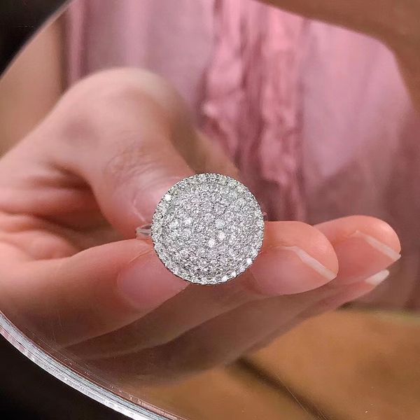 disk finger ring aaaaa zircon 925 sterling silver engagement wedding band rings for women bridal birthday party jewelry gift, Slivery;golden
disk finger ring aaaaa zircon 925 sterling silver engagement wedding band rings for women bridal birthday party jewelry gift, Slivery;golden
