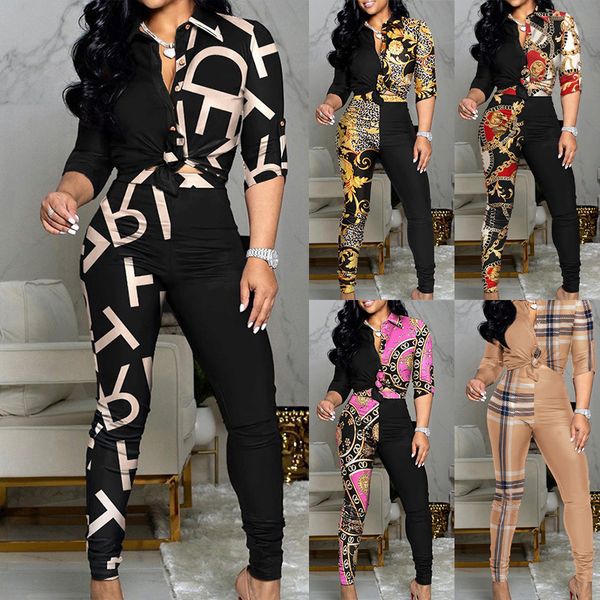 spring summer casual dresses women tracksuits shirts pants corrugated printed 2 piece set long sleeved shirt and trousers suit lady casual, Black;gray
spring summer casual dresses women tracksuits shirts pants corrugated printed 2 piece set long sleeved shirt and trousers suit lady casual, Black;gray